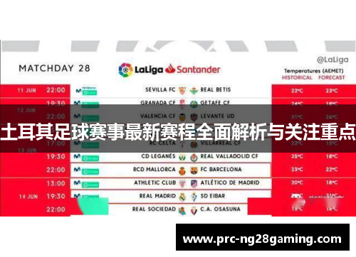 土耳其足球赛事最新赛程全面解析与关注重点 土耳其足球赛事最新赛程全面解析与关注重点